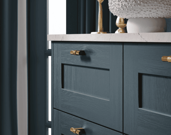 Bespoke dressing table and storage