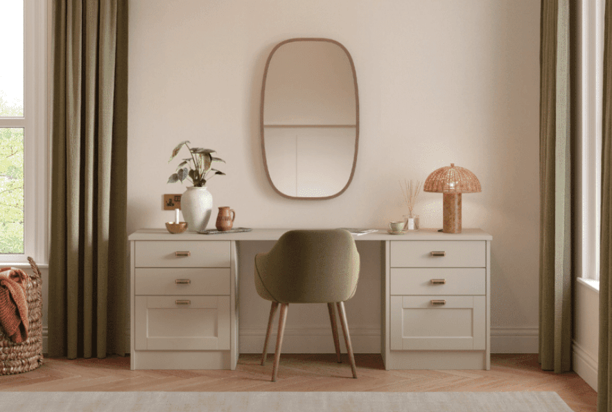 Handcrafted bedroom cabinetry