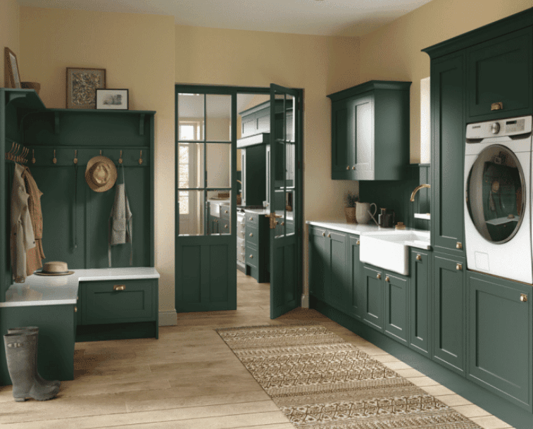 Premium fitted kitchen with island seating